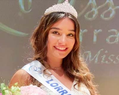 Diane Febvay crowned Miss Lorraine 2020 for Miss France 2021