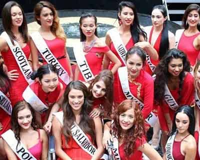Official Press Presentation of Miss Global 2015 Candidates