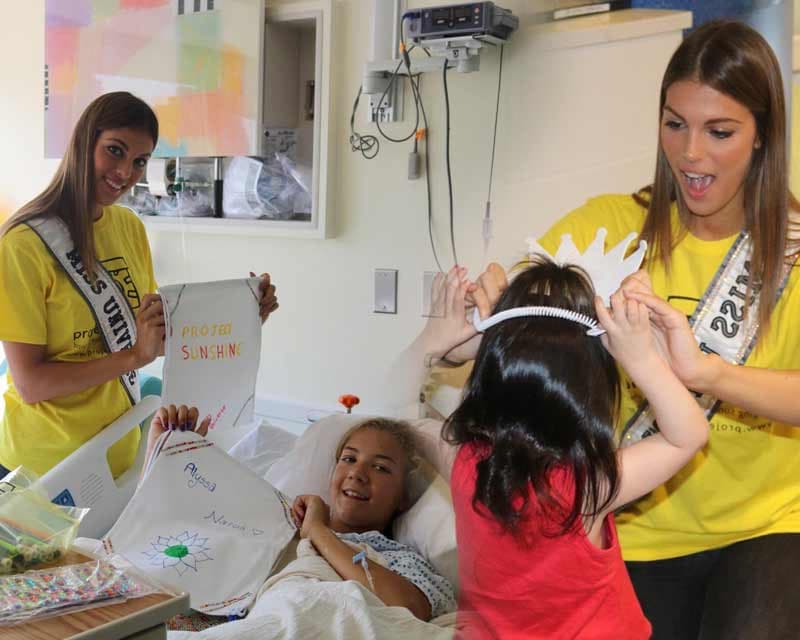 Iris Mittenaere initiates project Sunshine