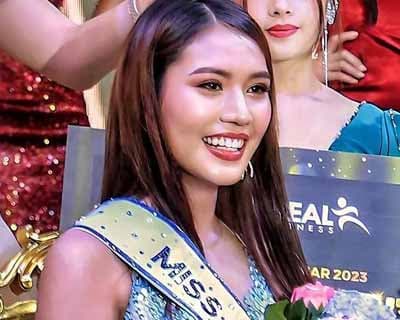 Yoon Theint Theint Nway crowned Miss World Myanmar 2023