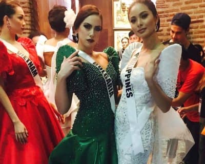 Miss Universe 2016 contestants attend Terno Fashion Show