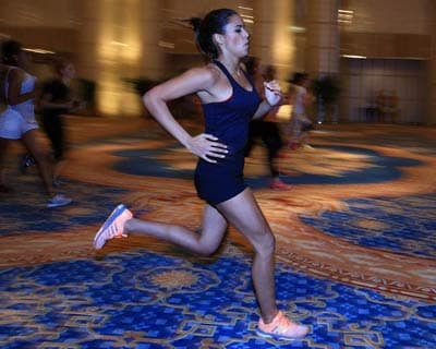 Steffi Van Wyk Wins the Miss World 2015 Sports Challenge