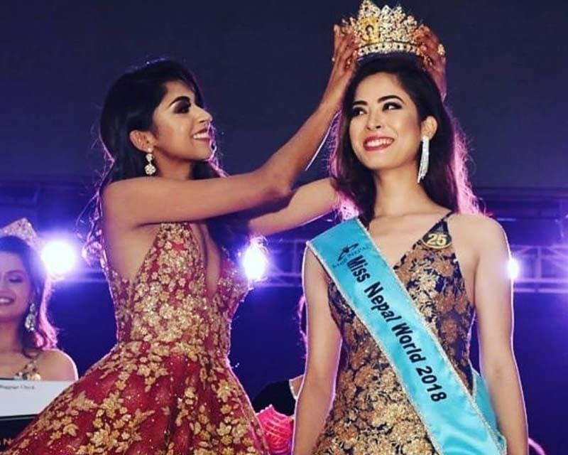 Shrinkhala Khatiwada crowned Miss Nepal 2018
