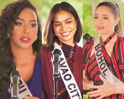 Our favourites from Preliminary Interview of Miss Universe Philippines 2020