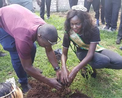 Miss Earth Uganda 2016 celebrates Earth Day in advance through Environmental activities