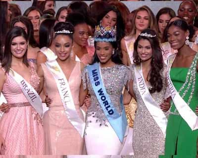 Miss World 2019 Top 5 Question and Answer Round with Piers Morgan