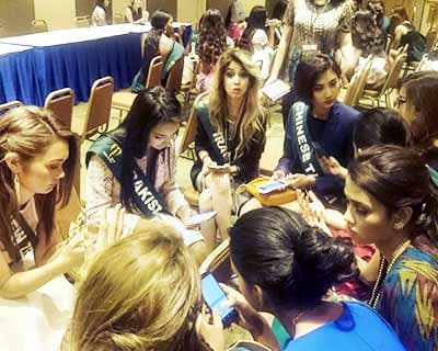 Miss Earth 2016 Contestants attend Environmental Seminar