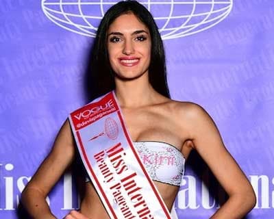 Francesca Giordano crowned Miss International Italy 2019