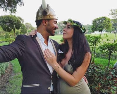 Behind the lens: Miss Universe 2005 Natalie Glebova Maternity Photoshoot