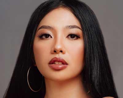 San Juan City’s Ellyssa May Cedilla stands out at the Miss Earth Philippines 2021 screening