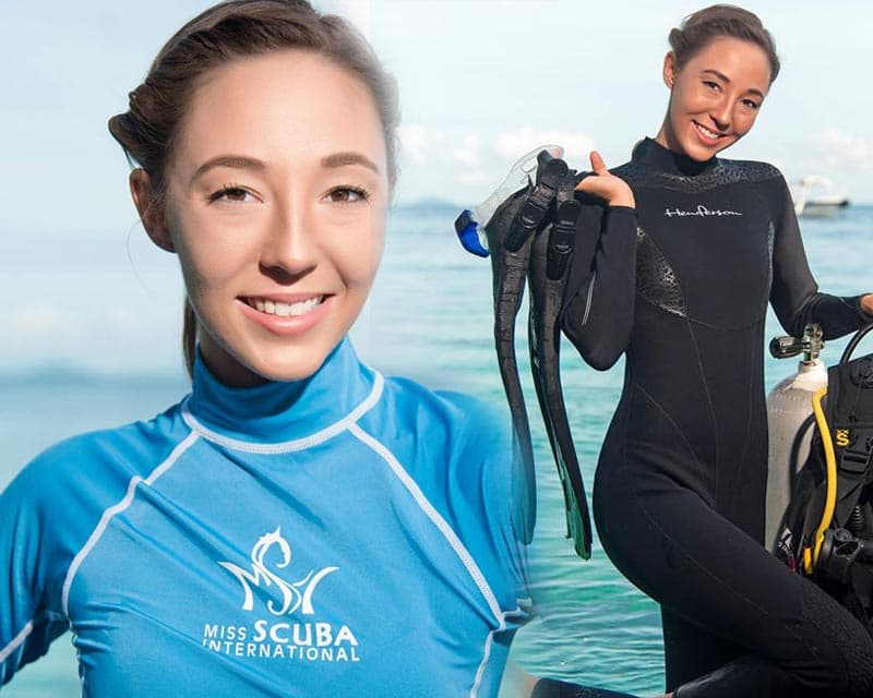 Brittany Anne Novick of USA crowned Miss Scuba International 2017