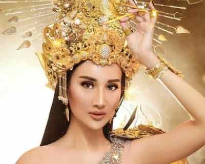 Indonesia’s Bella Aprilia Sant to don ‘The Goddess of Prosperity’ national costume at Miss Intercontinental 2021