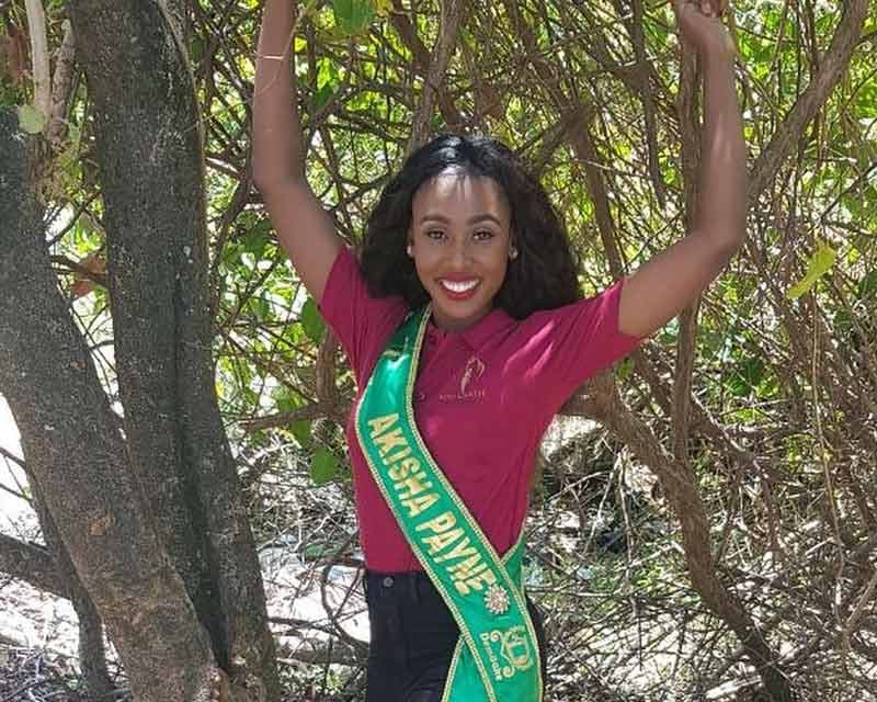 Miss Earth Guyana 2018 finalist Akisha Payne ‘Beauties for a Cause’ Project