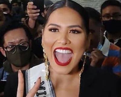 Miss Universe 2020 Andrea Meza receives grand welcome in Mexico