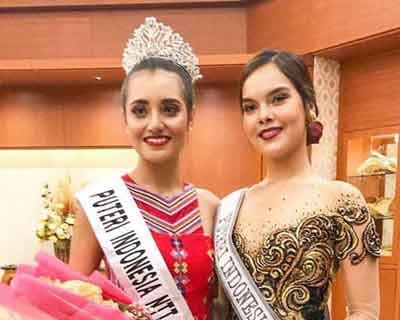 Angel Virginia Boelan crowned Puteri Indonesia NTT 2020 for Puteri Indonesia 2020