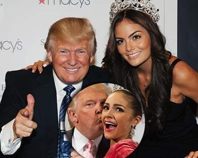 Donald Trump, the Ex-owner of Miss Universe becomes Unites States President