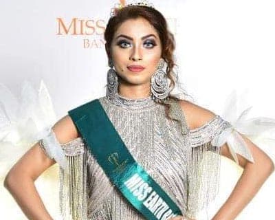 Meghna Alam crowned Miss Earth Bangladesh 2020