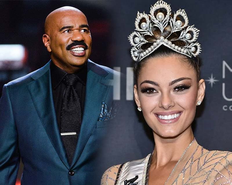 Steve Harvey sailed through Miss Universe 2017 without fail!