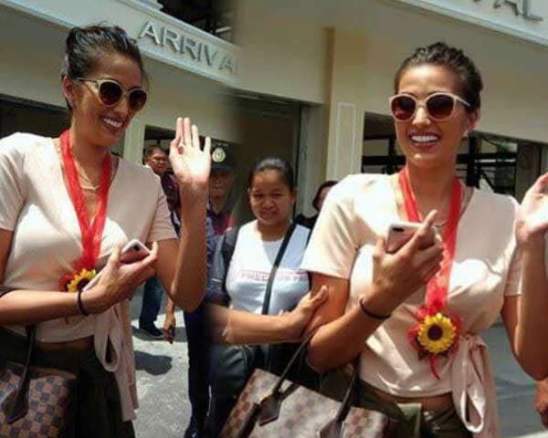 Rachel Peters receives grand homecoming at Camarines Sur