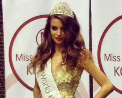 Vita Rexhepi crowned Miss World Kosovo 2014