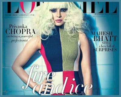 Priyanka Chopra Miss World 2000 Dons A Vibrant Avatar on L’Officiel Mag Cover