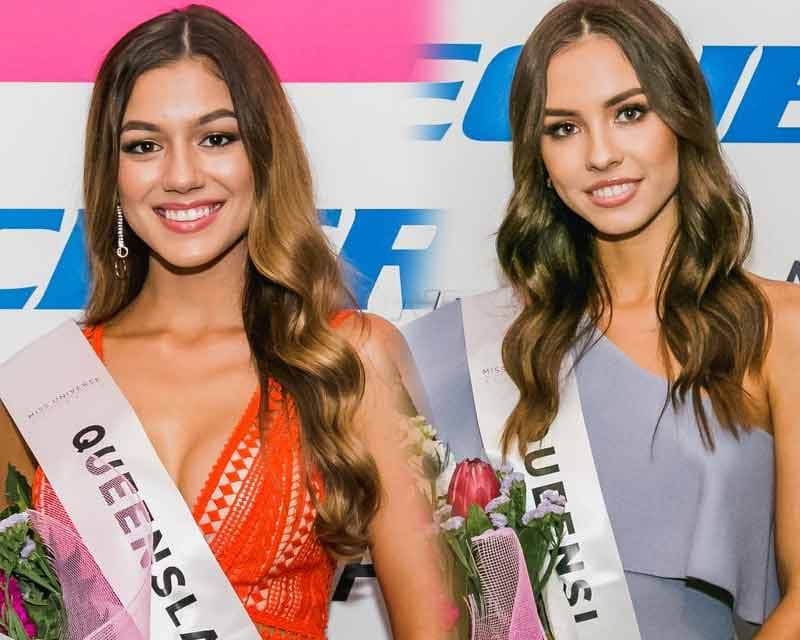 Miss Universe Australia 2018 finalists from the Queensland State Final