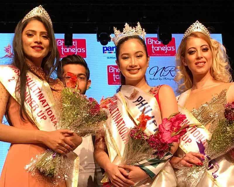 Philippines’ Sophia Senoron triumphs at Miss Multinational 2018