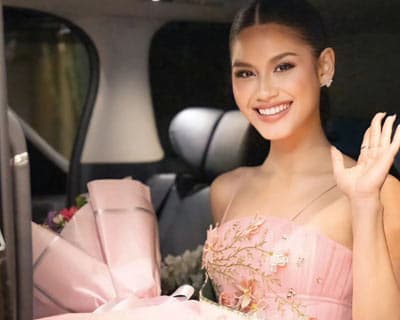 Miss Earth Fire 2023 Cora Bliault receives a warm homecoming in Thailand