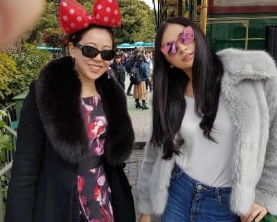 Kylie Verzosa holidaying with Miss International Japan Natsuki Tsutsui
