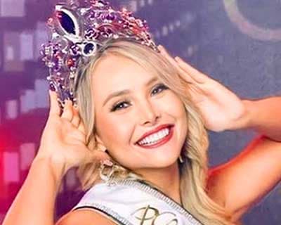 Carolina Fernandez crowned Miss International Bolivia 2020