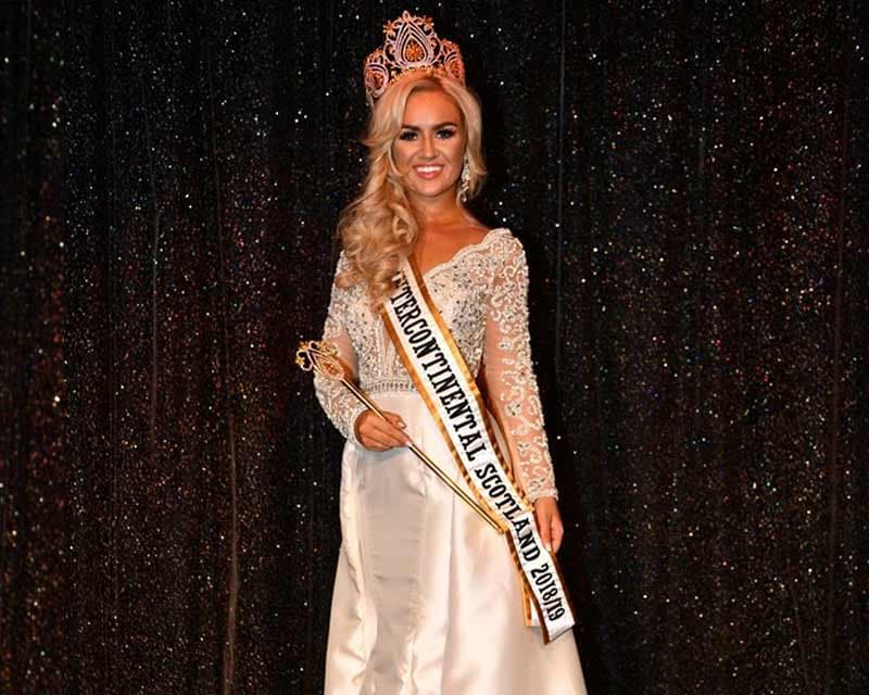 Laura MacMillan crowned Miss Intercontinental Scotland 2018