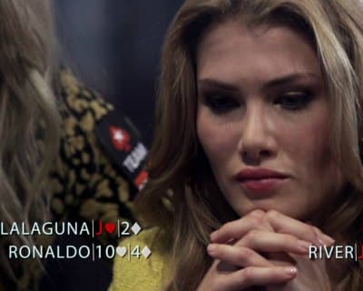 Mireia Lalaguna’s Face-Off with Football star Cristiano Ronaldo in the game of Poker