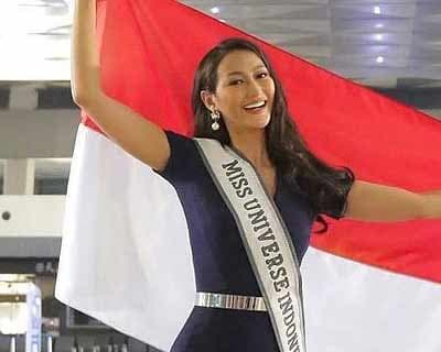 Indonesia’s Rr. Ayu Maulida Putri departs for USA to compete in Miss Universe 2020