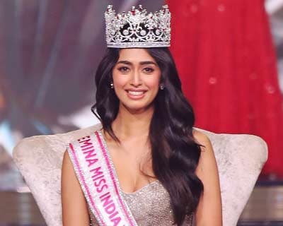 Sini Shetty crowned Femina Miss India World 2022