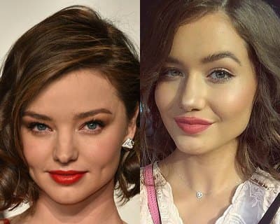 Caris Tiivel ruling the internet for her striking resemblance to Miranda Kerr