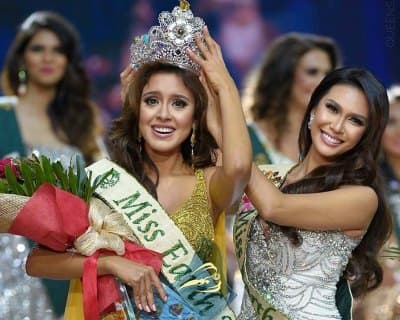 Katherine Espín expressed her happiness after winning the Miss Earth 2016