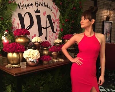 Pia Wurtzbach celebrates her birthday in the most special way ever