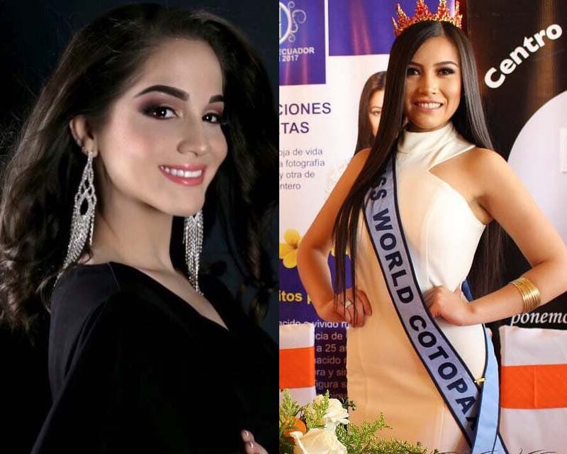 Miss World Ecuador 2018 contestants are being unveiled