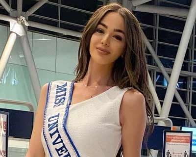 Armenia’s Monika Grigoryan sets off to USA for Miss Universe 2020
