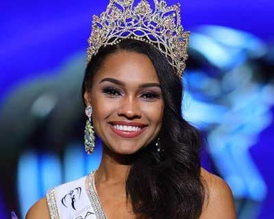 Emanii Davis of Georgia crowned Miss Earth USA 2019