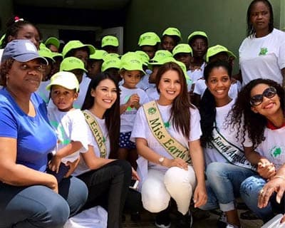Katherine Espin visits Angola for celebrating the Earth Day
