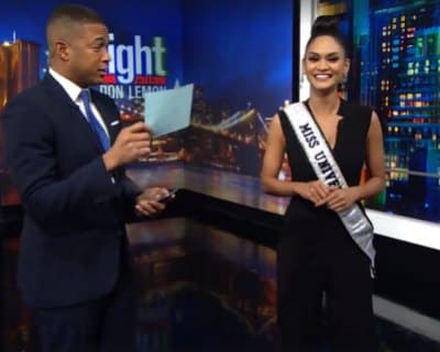Pia Alonzo Wurtzbach assertively answers the media interview questions