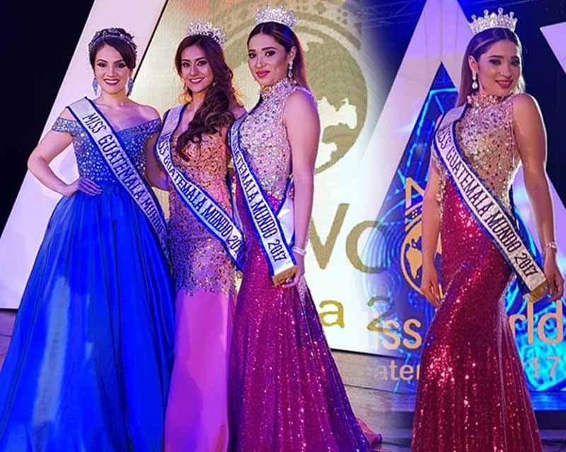Lisbeth Gómez crowned Miss World Guatemala 2017
