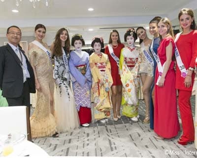 Miss International 2015 Contestants attend group Interview