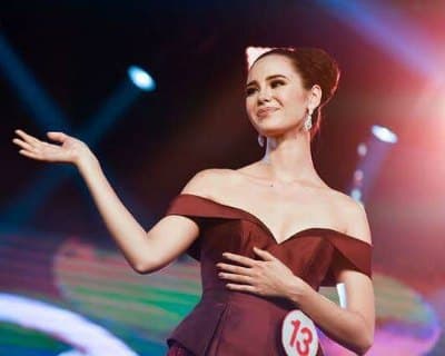 Catriona Gray thanks her fans after winning the Miss World Philippines 2016