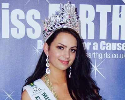 Stephanie Wyatt crowned Miss Earth England 2019