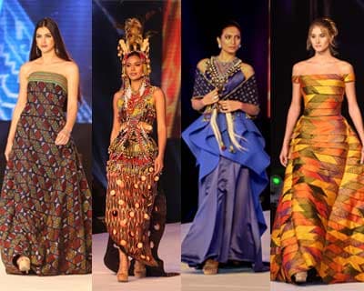 Miss Universe 2016 contestants participate at Mindanao Tapestry Show