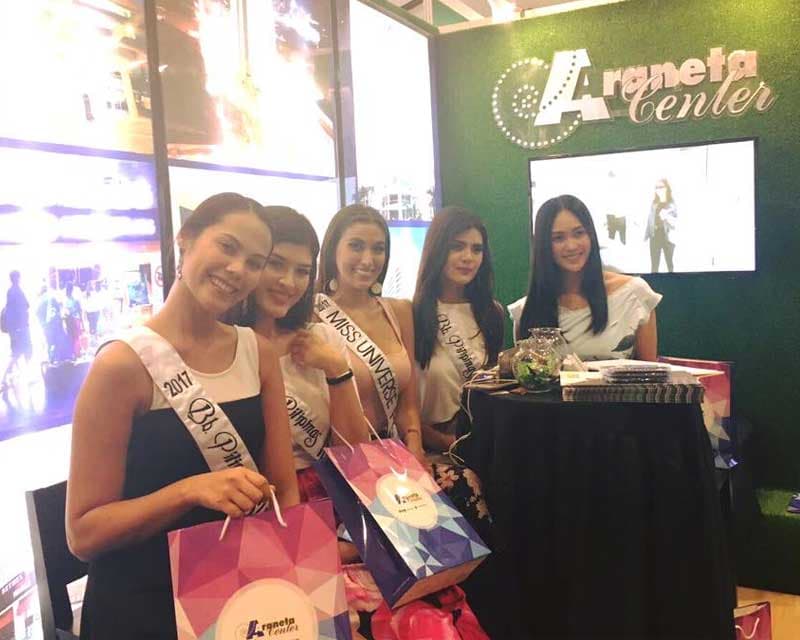 Binibining Pilipinas 2017 winners visited National Retail Conference