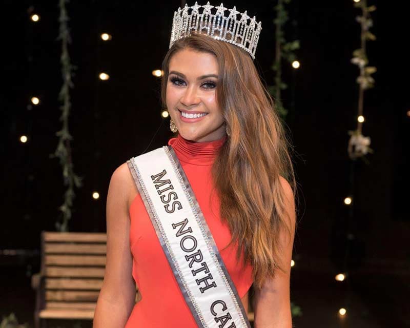 Caelynn Miller-Keyes crowned Miss North Carolina USA 2018 for Miss USA 2018