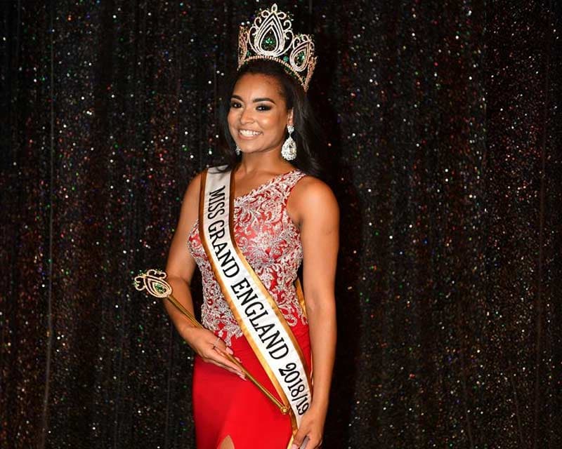Christina Baker crowned Miss Grand England 2018